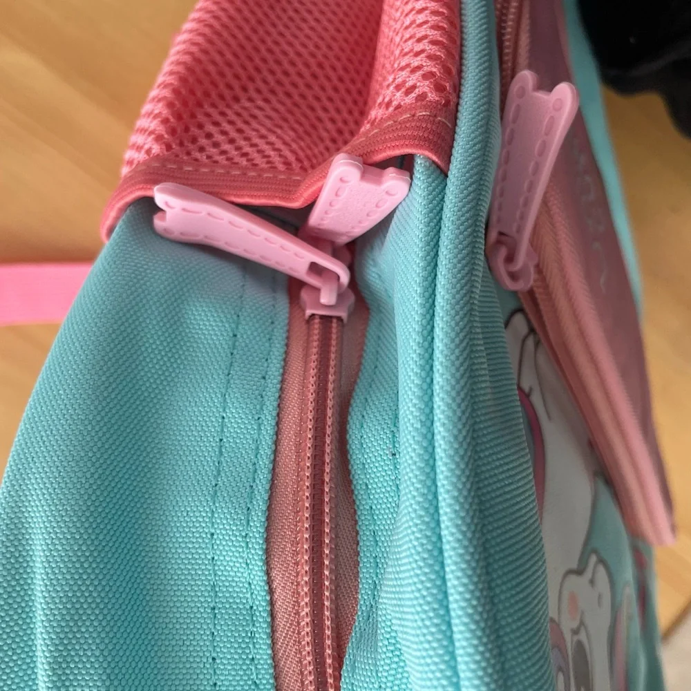 Pink and Blue Child Size Unicorn Backpack